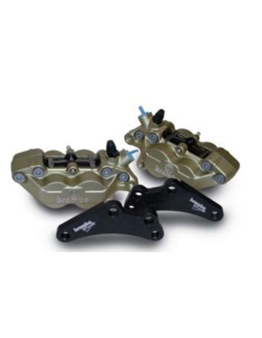 Kit d'étrier axial avant droit + gauche BREMBO P4 30/34