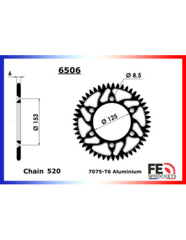 HM.230.CRF '04/10 13X50 RK520MXZ µ