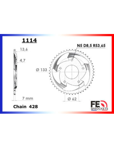 MZ.125.RT '01/04 16X49 428H *