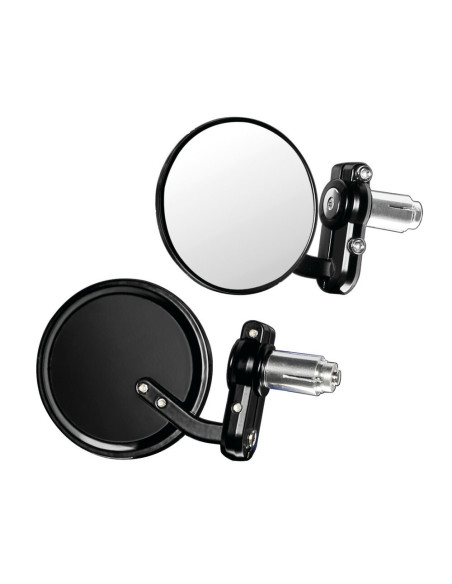 2 rétroviseurs moto ou scooter embouts de guidon ajustables Dernier 