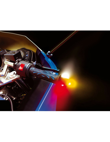 Stabilisateurs guidon avec LED 12 V 