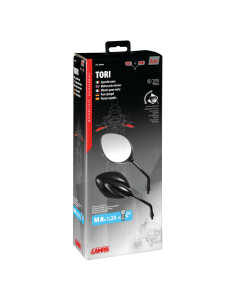 2 rétroviseurs moto ou scooter ajustables Tori  2