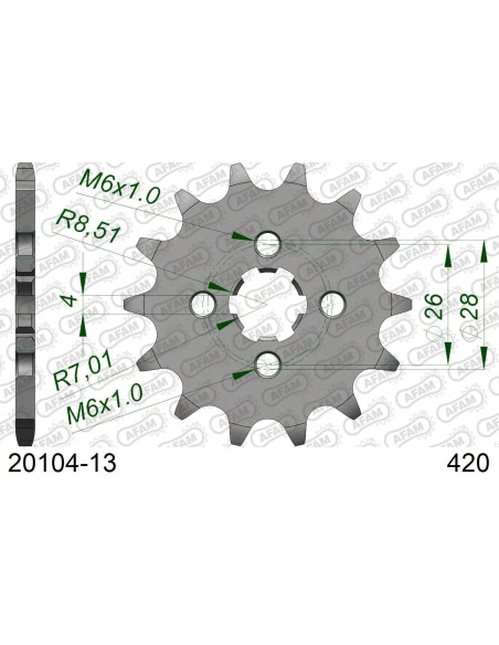 Kit chaîne acier HONDA Z 50 MONKEY 0   