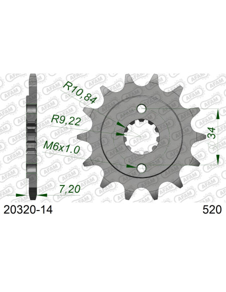 Kit chaîne acier HONDA CRF 300 LS 2021-2021   
