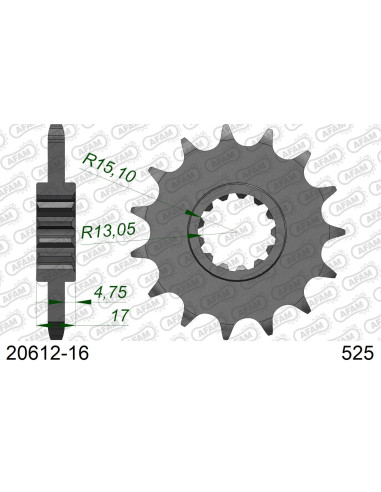 Kit chaîne acier HONDA CBR 1000 RR-R/SP 2020-2021   