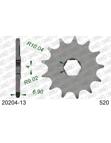 Kit chaîne alu HONDA CR 125 R E 1984   