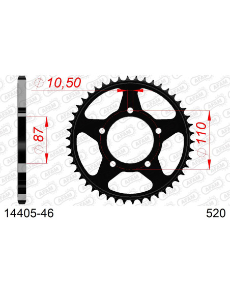 Kit chaîne acier SUZUKI GSX 250 R 2017-2020   