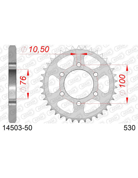 Kit chaîne acier SUZUKI GSX 500 E/ES 1983-1987   