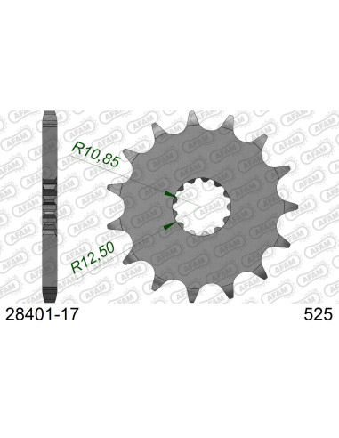 Kit chaîne acier SUZUKI GSX-S 950 2022   