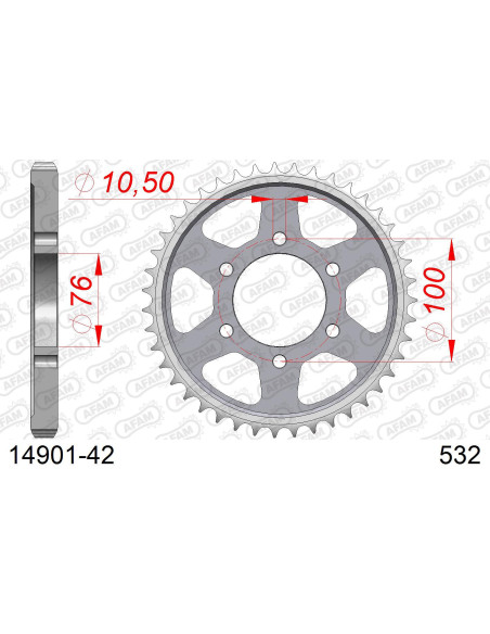Kit chaîne acier SUZUKI GSX-R 1100 W R 1993-1994   