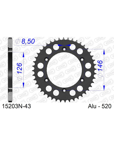 Kit chaîne alu SUZUKI DR 350 SE 1996-1999   