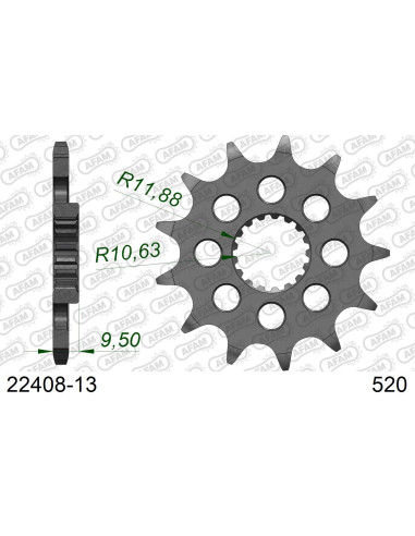Kit chaîne alu SUZUKI RM-Z 450 2015-2023   