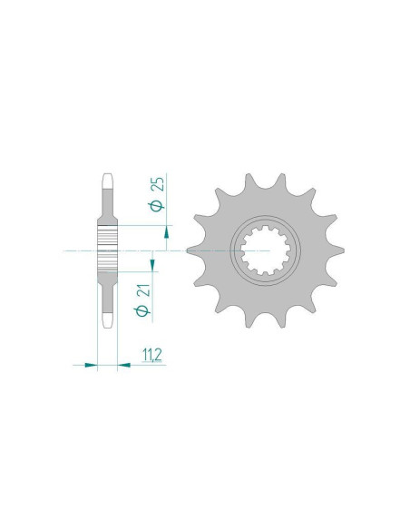 Kit chaine DID  ALU HUSQVARNA TE 510 1989 à 1989