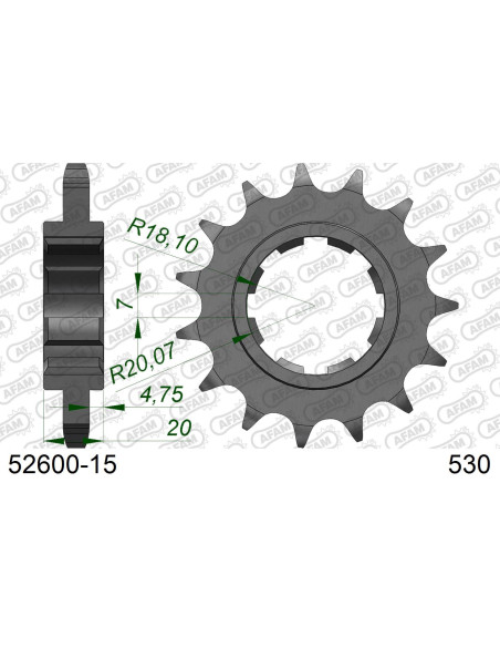 Kit chaîne acier DUCATI MH 900 E 2000-2001   