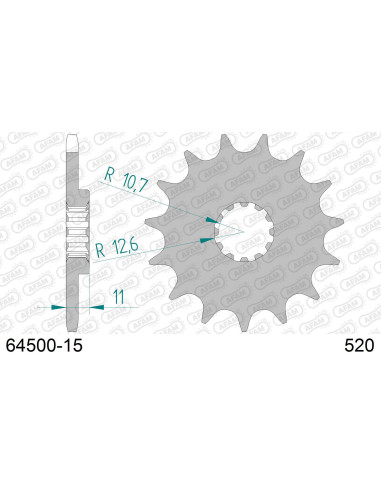 Kit chaîne alu HUSQVARNA WR 360 2000-2002   
