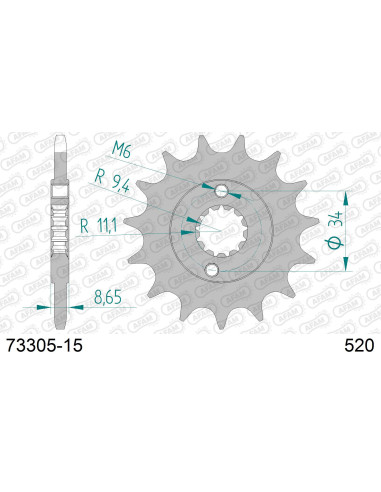 Kit chaîne acier KTM 390 ADVENTURE 2020-2022   