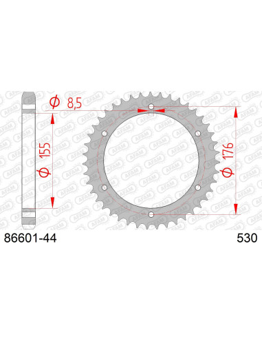 Kit chaîne acier TRIUMPH 1050 SPEED TRIPLE S/RS 2020-2021   