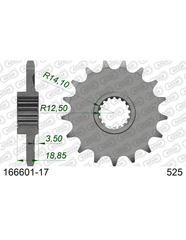 Kit chaîne acier BMW F 900 XR 2020-2022   