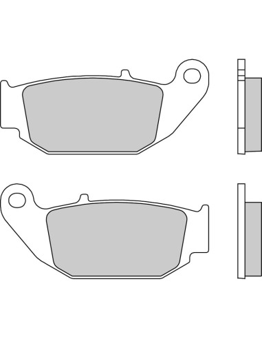 Plaquettes de frein BREMBO Off-Road métal fritté - 07HO61SD