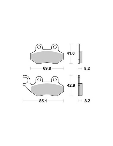 Plaquettes de freins AP RACING
