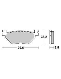 Plaquettes de freins AP RACING 2