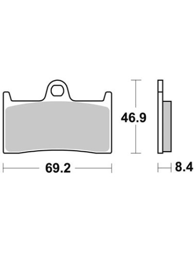 Plaquettes de freins AP RACING