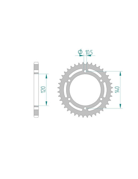 Kit chaine DID  ACIER KAWASAKI ZR-7   F1,F2,F3,F4,F5 ZR 750 1999 à 2003