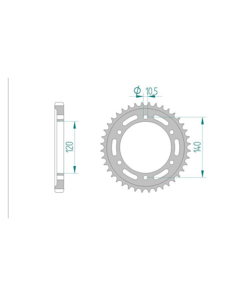 Kit chaine DID  ACIER KAWASAKI VN 800   C1-C2, E1-E6 DRIFTER 1999 à 2006
