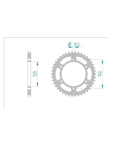 Kit chaine DID  ACIER KAWASAKI W 800   ABF,ACF,ADF,AEF 2011 à 2016