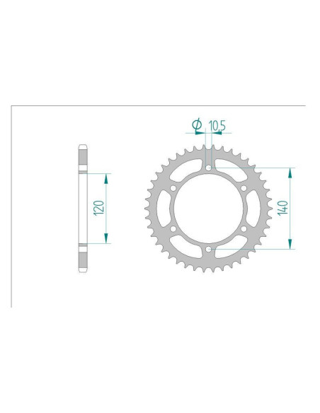 Kit chaine DID  ACIER KAWASAKI W 800   ABF,ACF,ADF,AEF 2011 à 2016