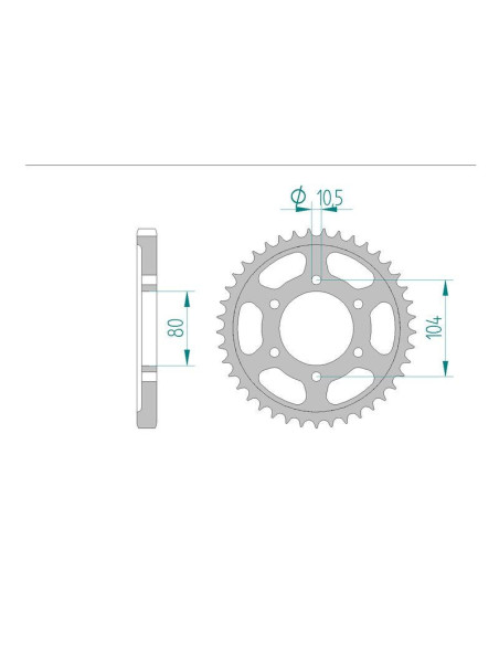 Kit chaine DID  ACIER KAWASAKI ZX-9R   B1-B4 1994 à 1997