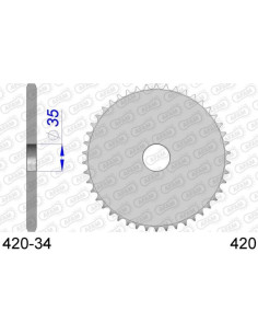 Couronne / Frette en Aluminium 420 2