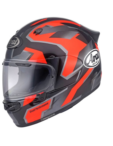 Casque ARAI QUANTIC ROBOTIC - Rouge