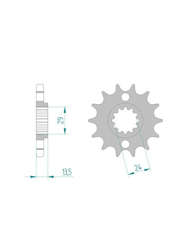 Kit chaine DID  ACIER KAWASAKI Z 1000 R   R-R2 1983 à 1983