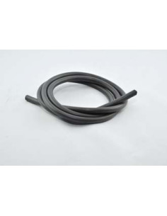 1 Mètre de cable d'Allumage en Silicone 7mm Noir.