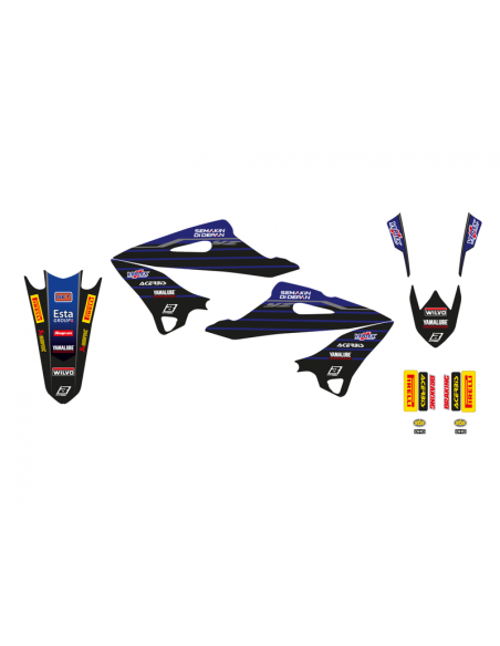 Kit complet BLACKBIRD Replica Yamaha Racing 22