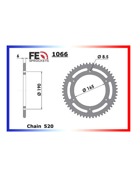 500.MX '85/88 13X50 RK520FEX