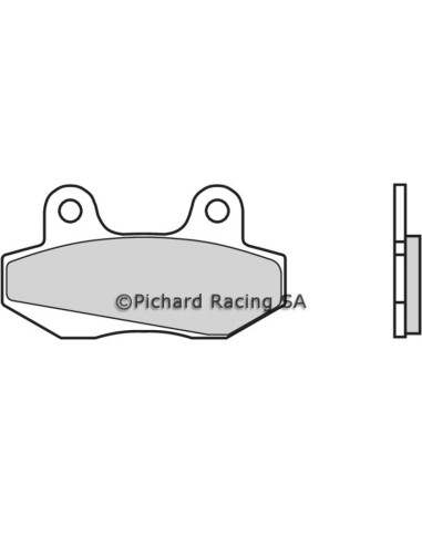 Plaquettes de frein BREMBO Scooter carbone céramique - 07027