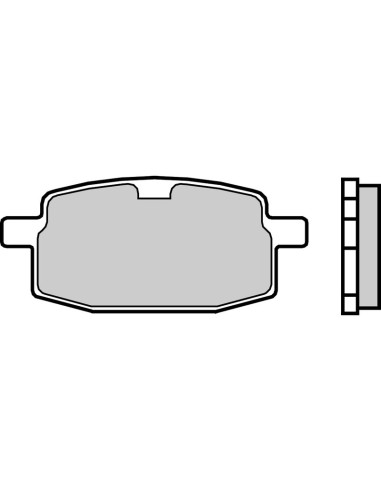 Plaquettes de frein BREMBO Scooter carbone céramique - 07041
