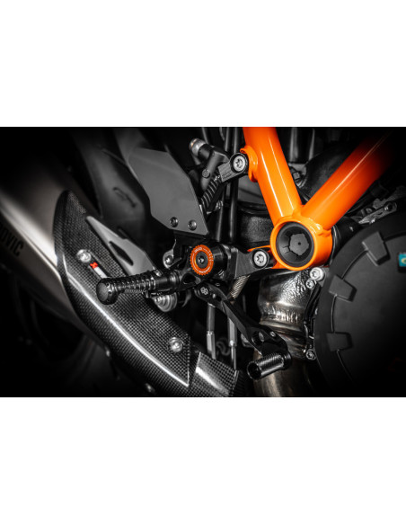 Commandes reculées ajustables GILLES MUE2