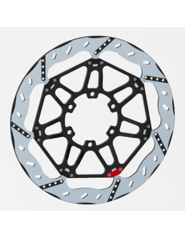 Disque de frein avant gauche BRAKING pétale flottant - EPR155L