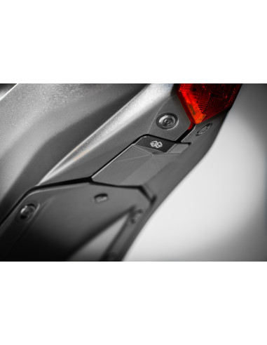 Kit caches orifices GILLES Race noir