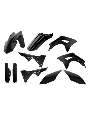 Kit plastique POLISPORT noir - Honda CRF 150L