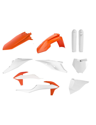 Kit plastique POLISPORT couleur origine - KTM SX/SX-F