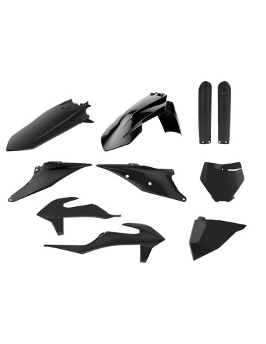 Kit plastique POLISPORT noir - KTM SX/SX-F