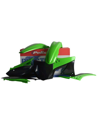 Kit plastique POLISPORT couleur origine - Kawasaki KX 250F