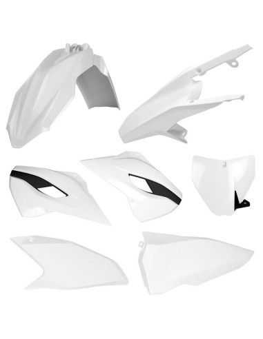 Kit plastiques POLISPORT blanc - Husqvarna TC/FC (14-15)