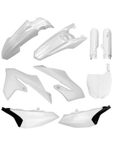 Kit plastiques POLISPORT blanc - Yamaha YZ  65 (19-22)