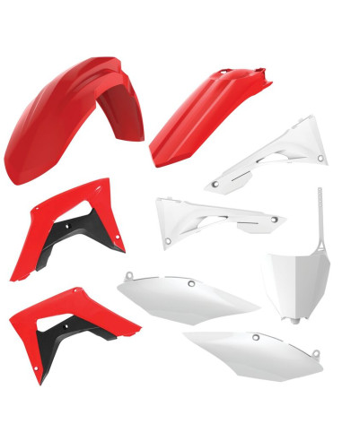 Kit plastiques POLISPORT couleur origine - Honda CRF250RX/450RX