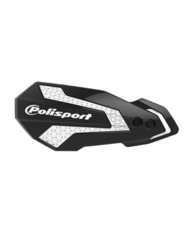 Protège-mains POLISPORT MX Flow noir/blanc